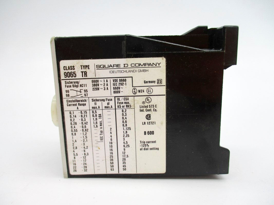 SQUARE D 9065TR8 660V 8-12A NSMP