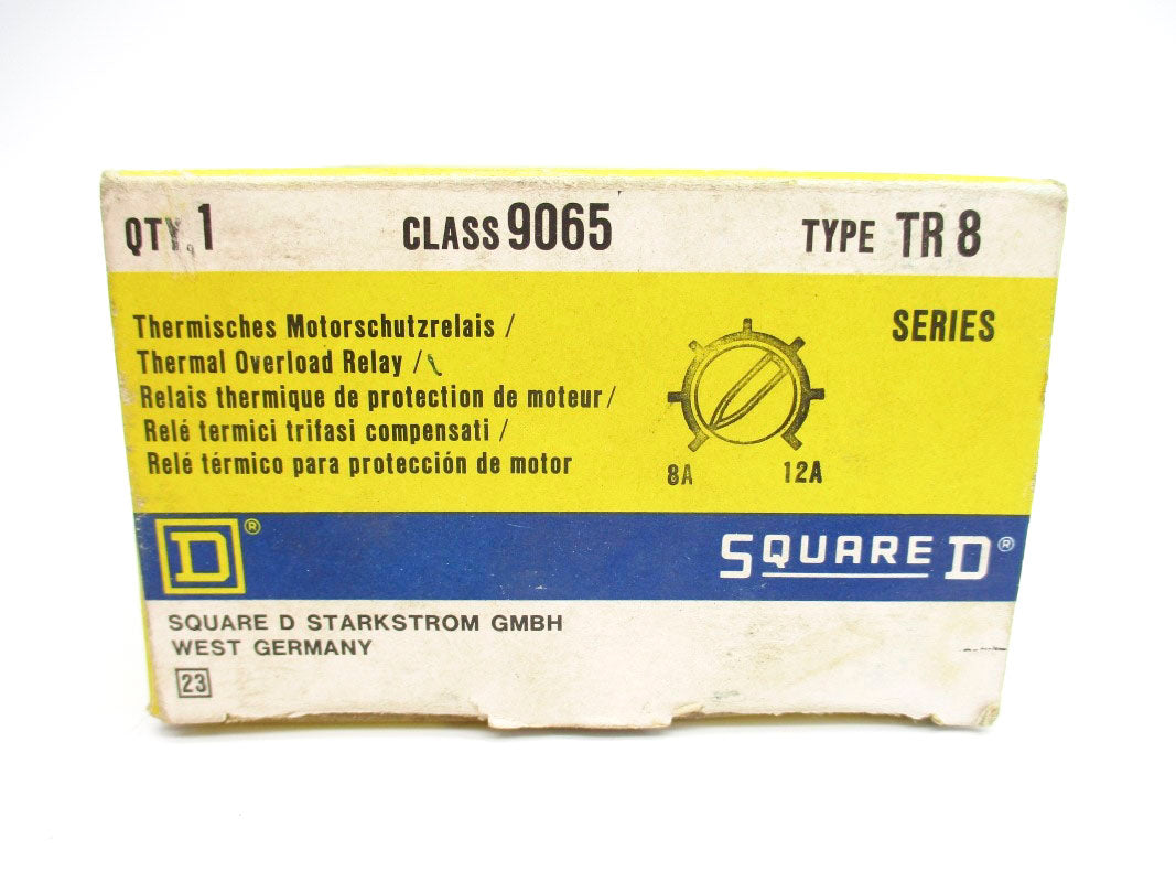 SQUARE D 9065TR8 660V 8-12A NSMP