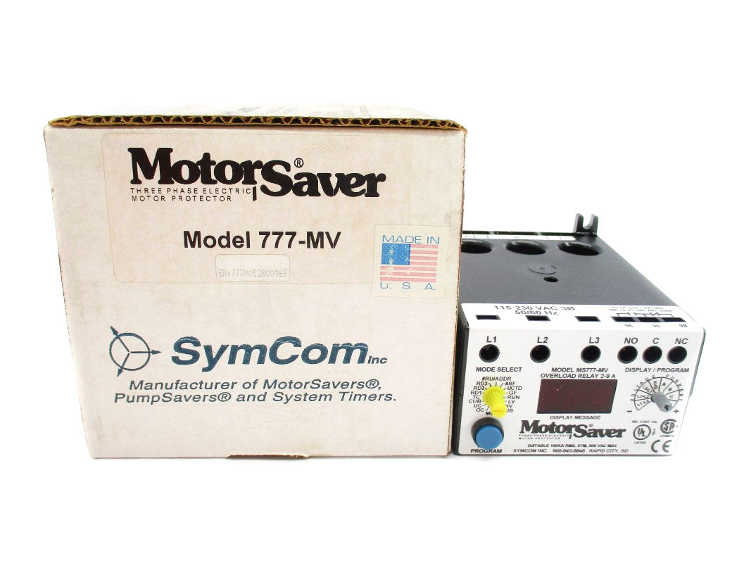 SYMCOM 777-MV 115/230VAC 2-9A NSMP