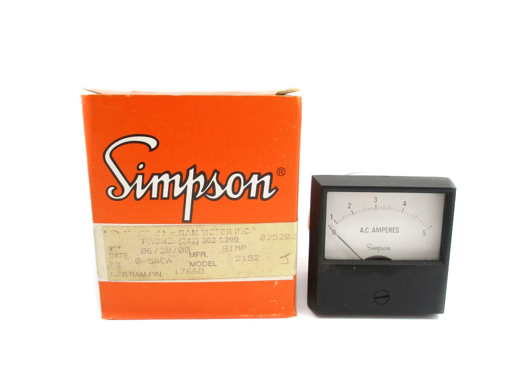 SIMPSON 17668 2152 0-5ACA NSMP