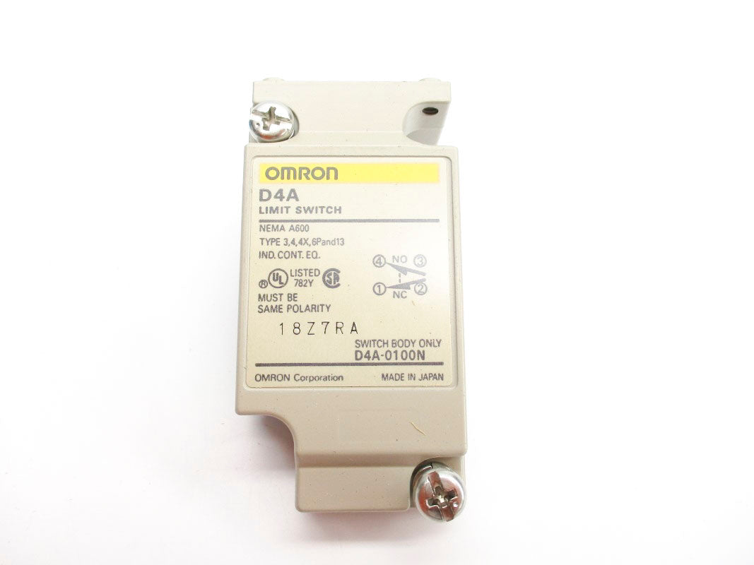 OMRON D4A-0100N NSMP