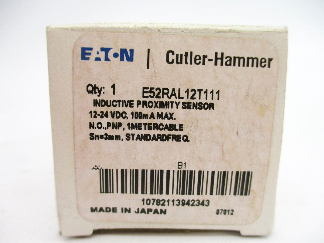 CUTLER HAMMER E52RAL12T111 12-24VDC NSMP