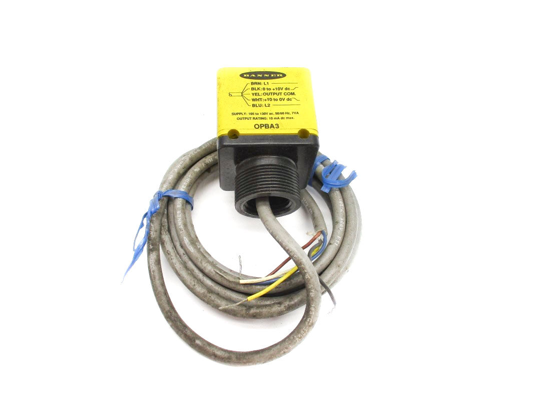 BANNER ENGINEERING OPBA3 105-130VAC UNMP
