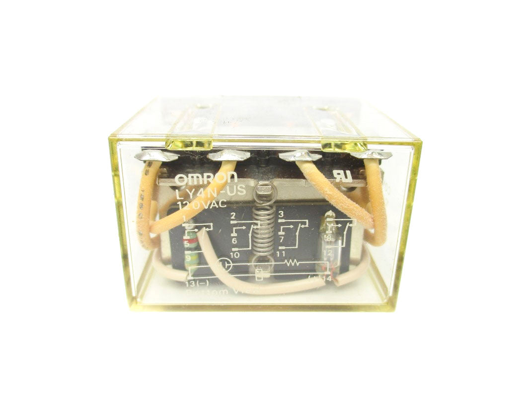 OMRON LY4N-US 120VAC 10A UNMP