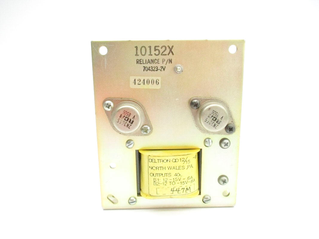 RELIANCE ELECTRIC 704323-2V 12/15V .5A NSMP