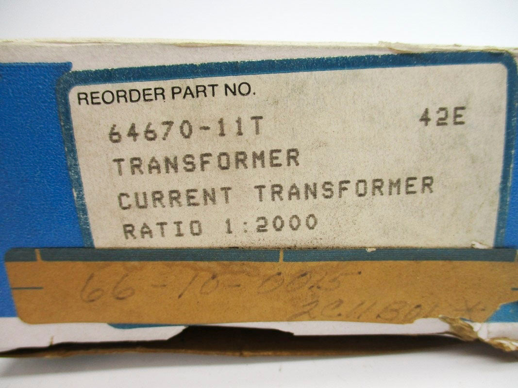 RELIANCE ELECTRIC 64670-11T NSMP