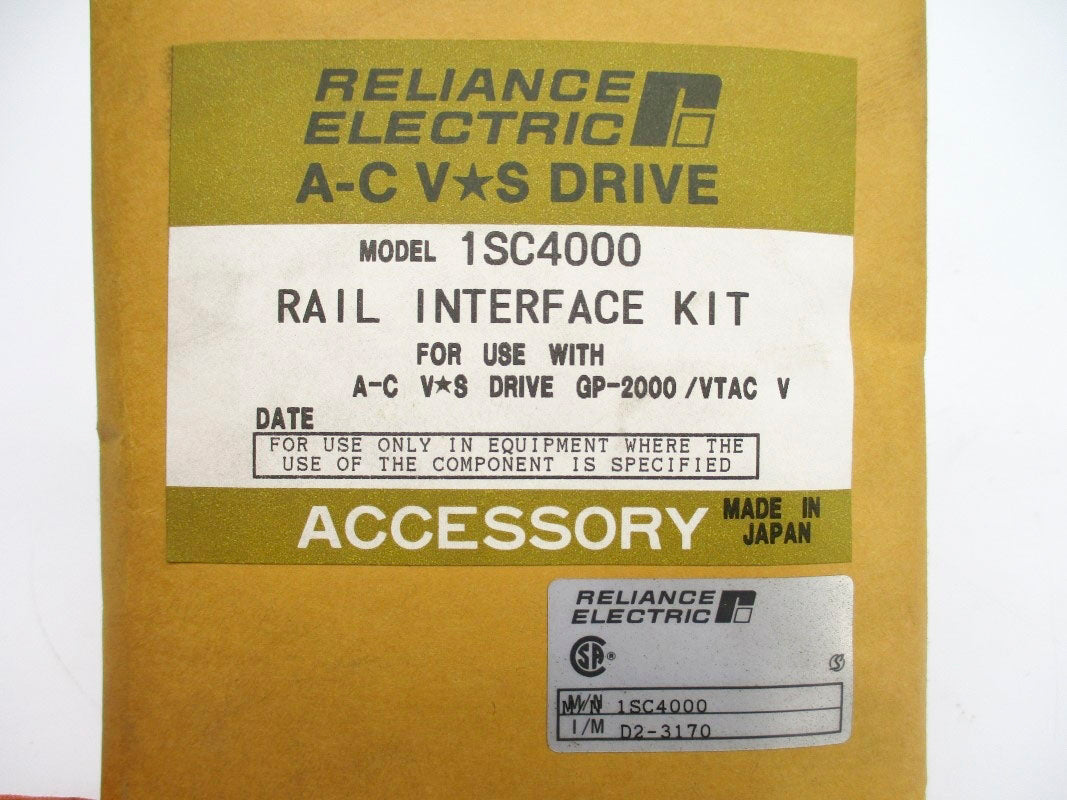RELIANCE ELECTRIC 1SC4000 NSFS