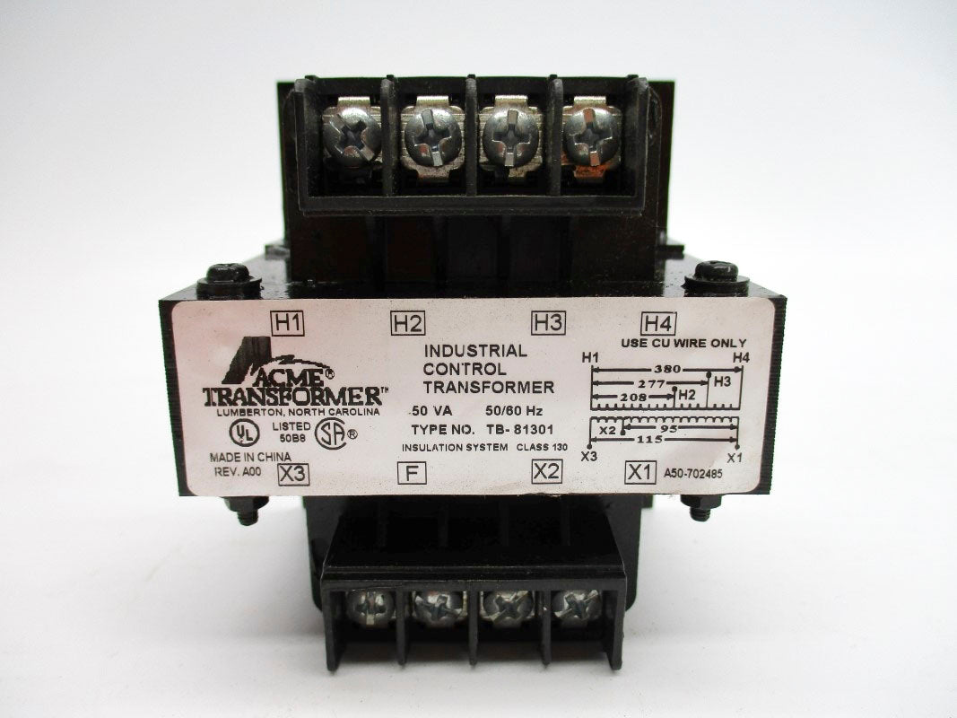 ACME TRANSFORMER TB-81301 380V 50VA NSMP