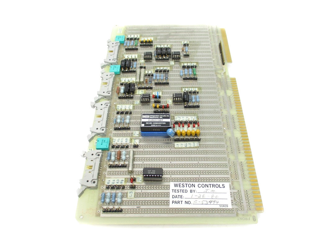 WESTON CONTROLS F-53444 UNMP