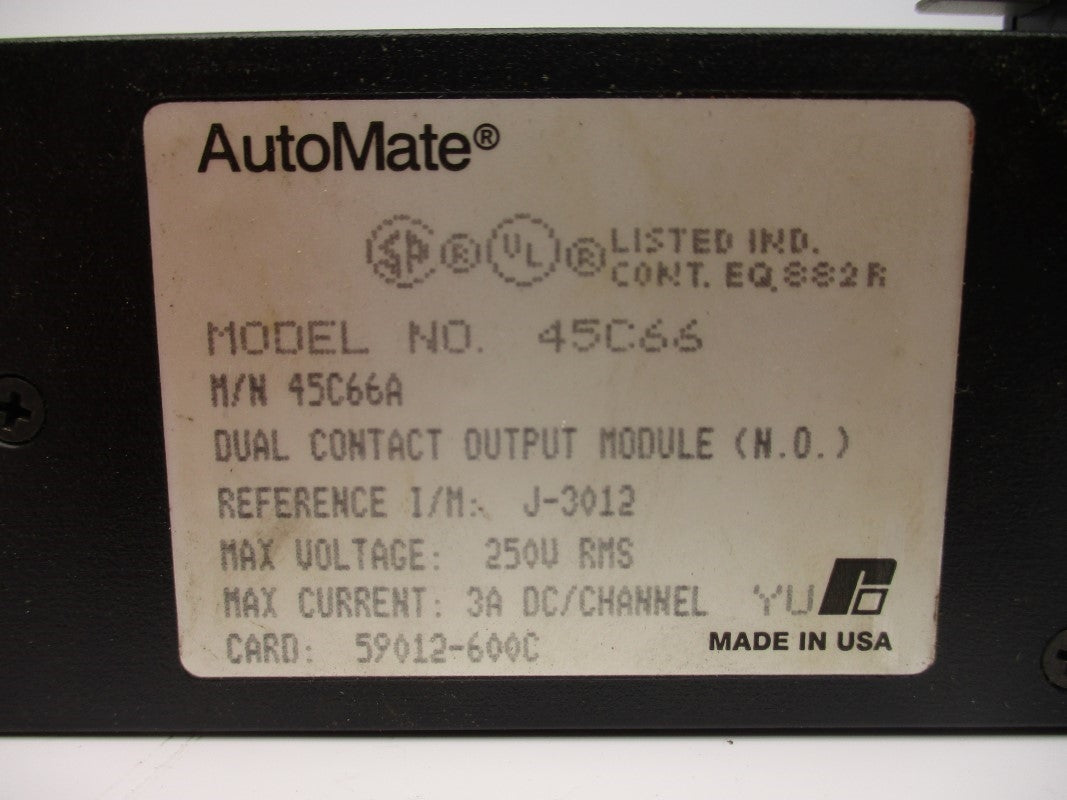 AUTOMATE 45C66A 250V 4A UNMP