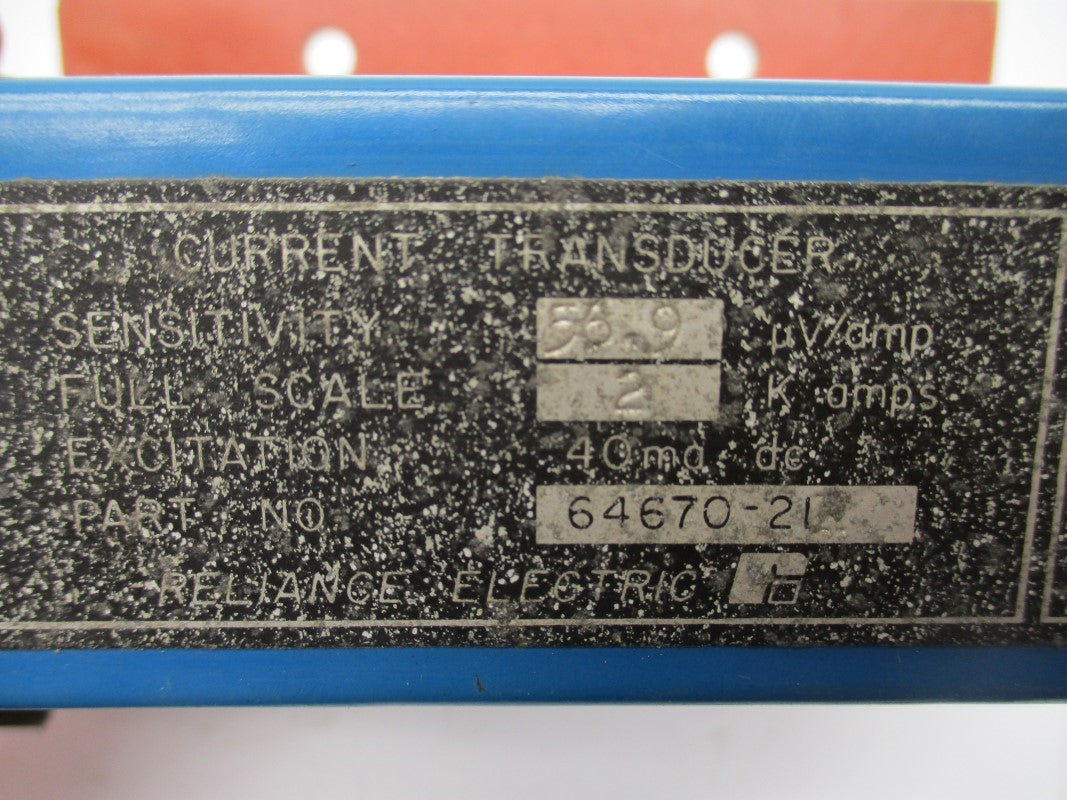 RELIANCE ELECTRIC 64670-21R UNMP