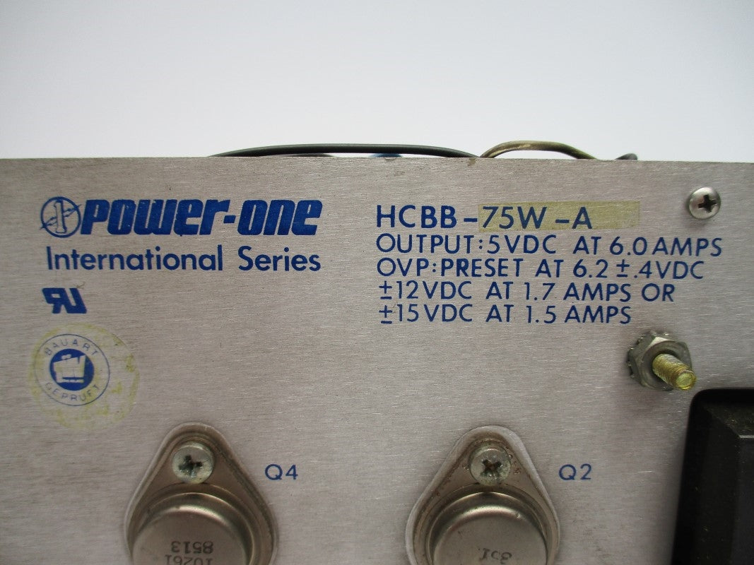 POWER-ONE HCBB-75W-A 5VDC 6.0A UNMP