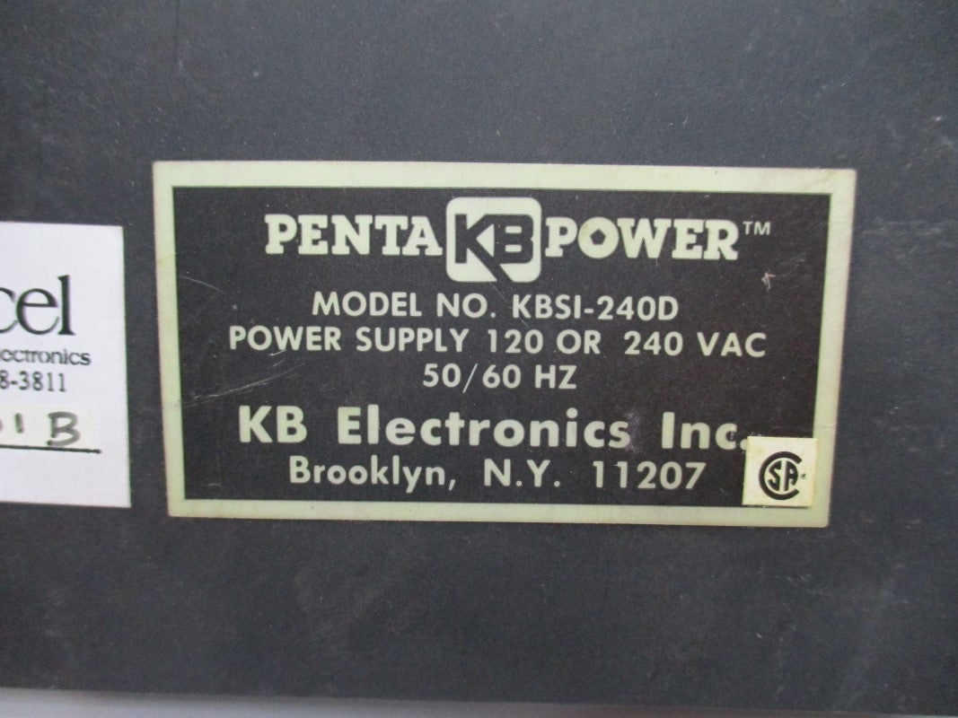 KB ELECTRONICS KBSI-240D 240VAC UNMP