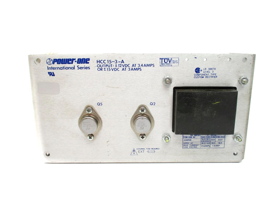POWER-ONE HCC15-3-A 12VDC 3.4A UNMP