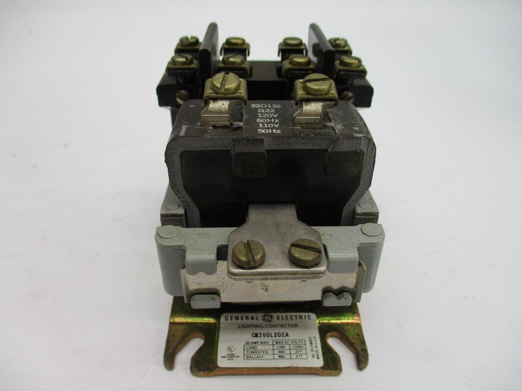GENERAL ELECTRIC CR260L20EA22 110/120V 20A NSMP