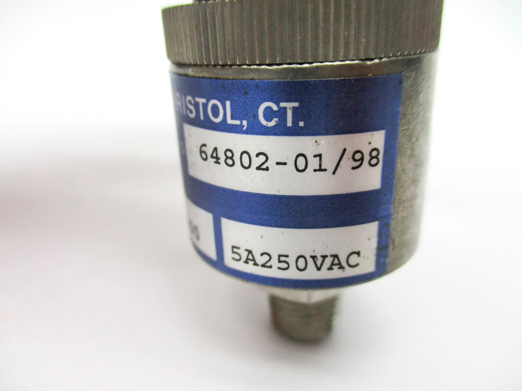 WHITMAN CONTROLS P117G-10N-K52L 250VAC 5A 5PSI NSNP