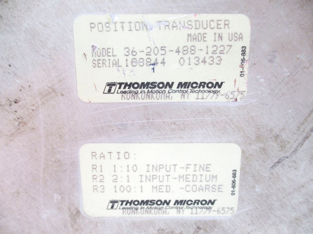 THOMSON MICRON 36-205-488-1227 UNMP