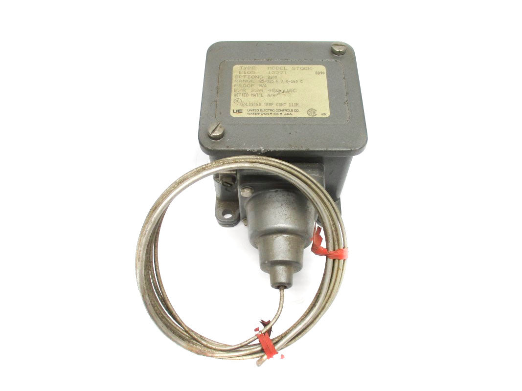 UNITED ELECTRIC CONTROLS E10513271 480VAC 22A 25-325'F UNMP
