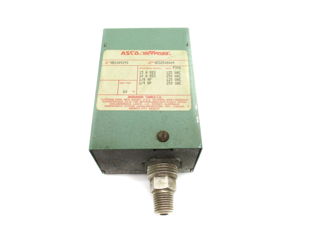 ASCO HB10A424S 250VAC 15A UNMP