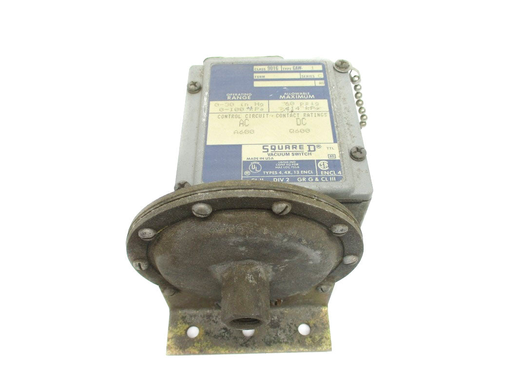 SQUARE D 9016GAW1 SER. C 60PSI UNMP