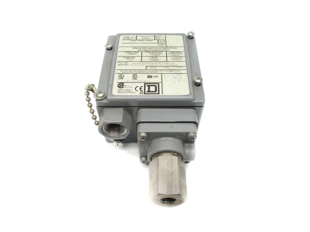 SQUARE D 9012GCW-3 SER. C 170-5600PSI UNMP