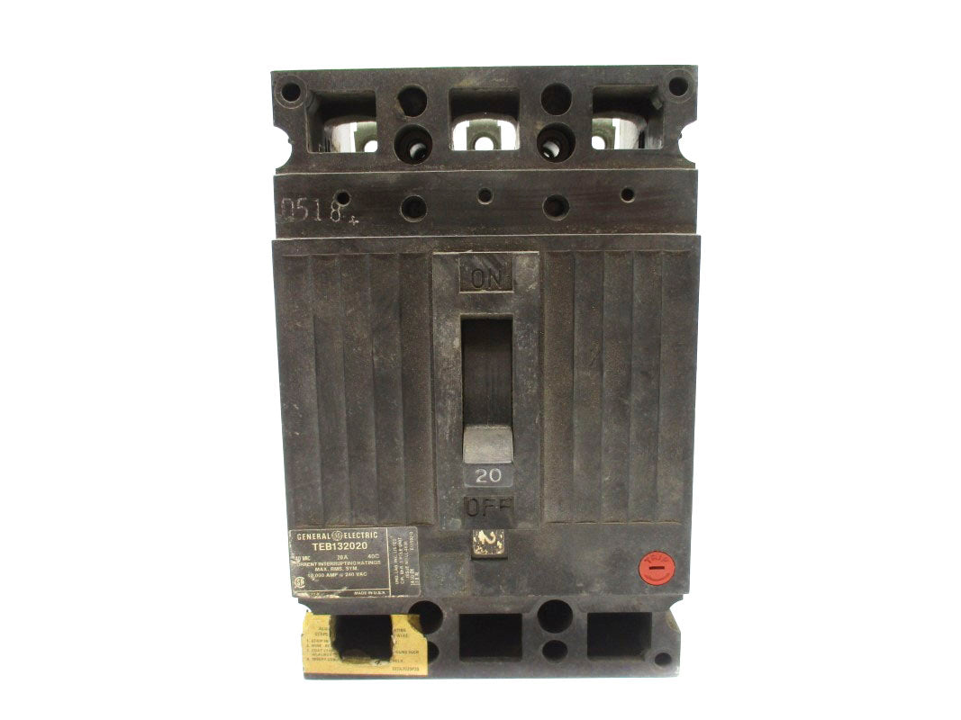 GENERAL ELECTRIC TEB132020 240VAC 20A UNMP