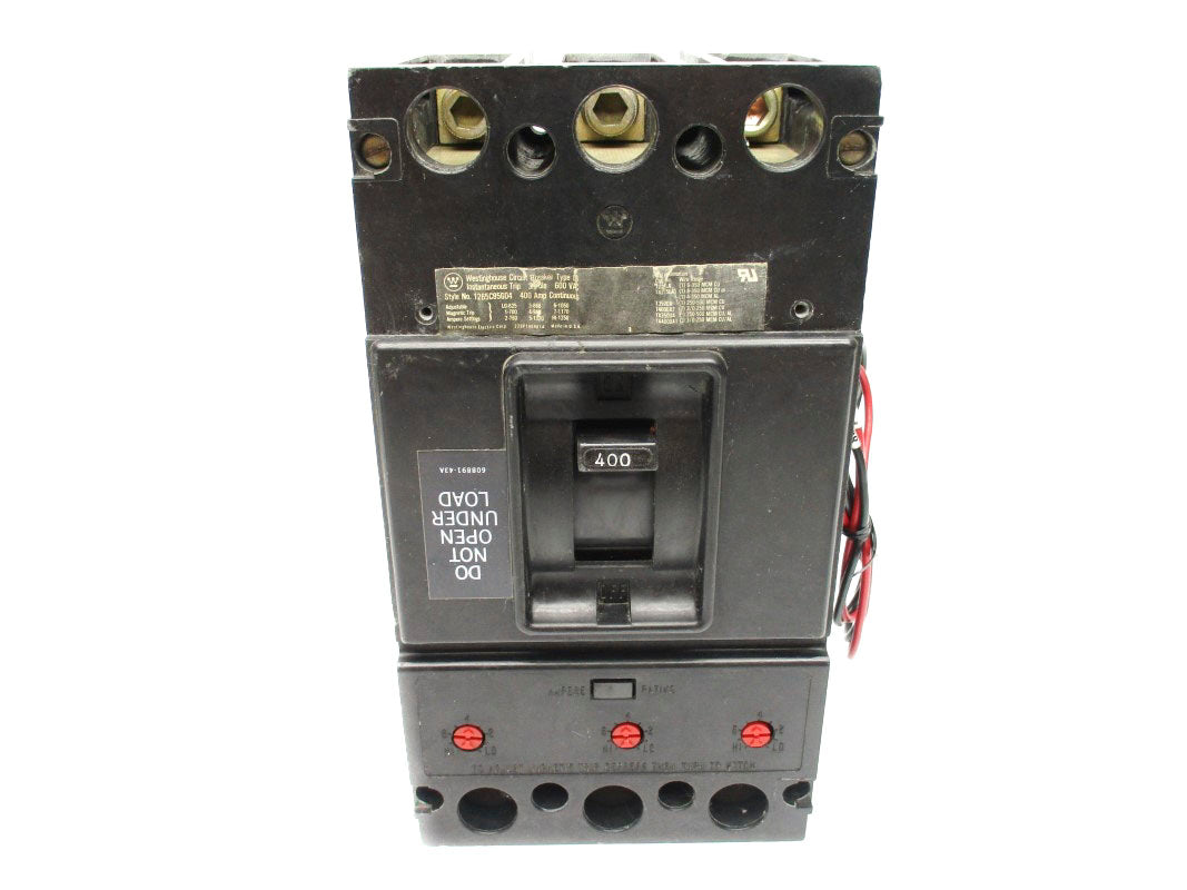 WESTINGHOUSE 1265C95G04 600VAC 400A NSNP