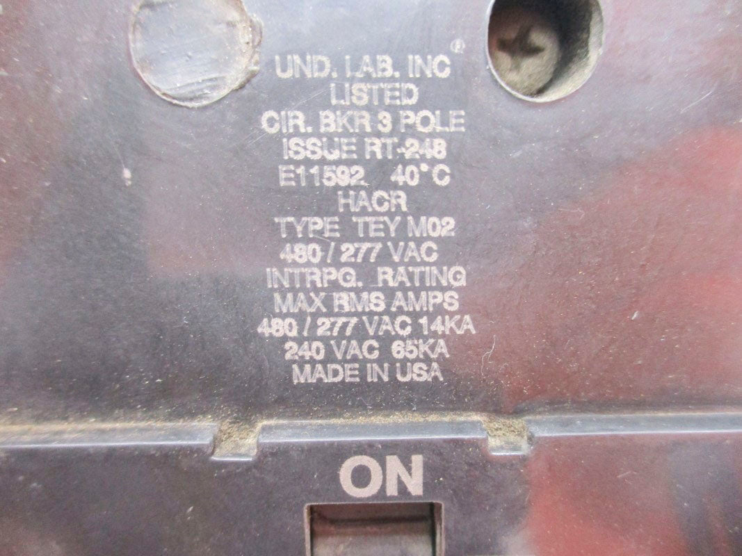 GENERAL ELECTRIC TEY340 240VAC 40A (AS PICTURED) UNMP