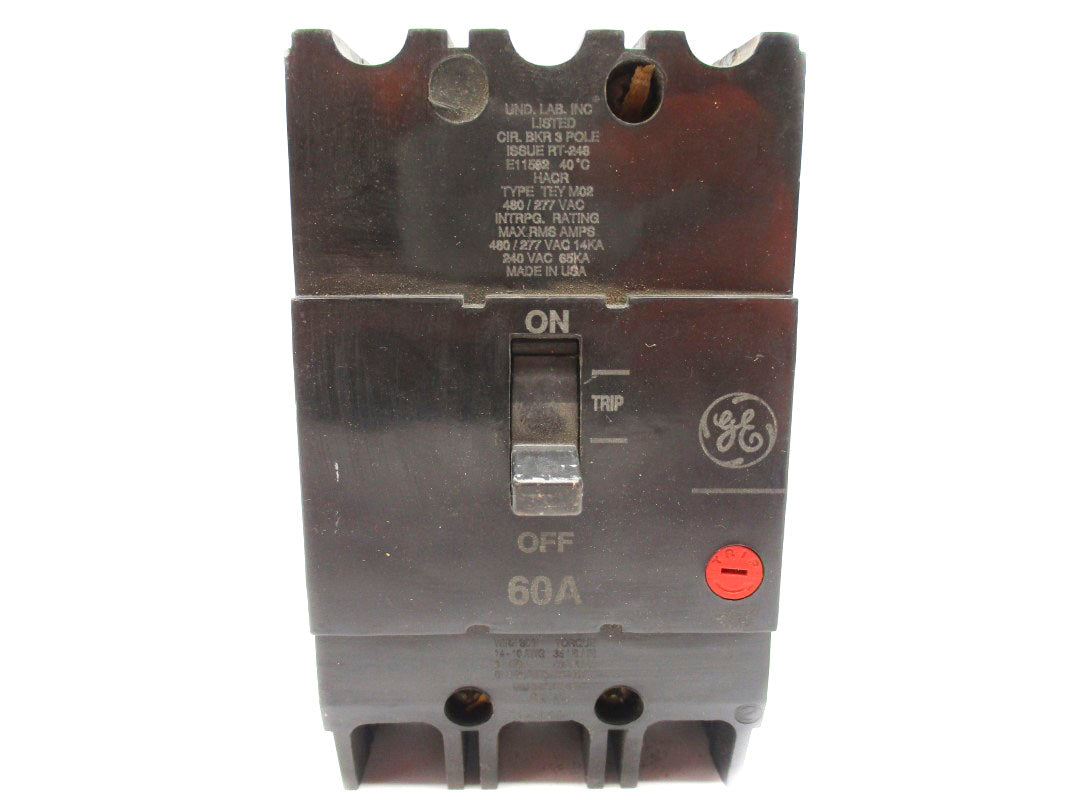 GENERAL ELECTRIC TEY360 480VAC 60A UNMP