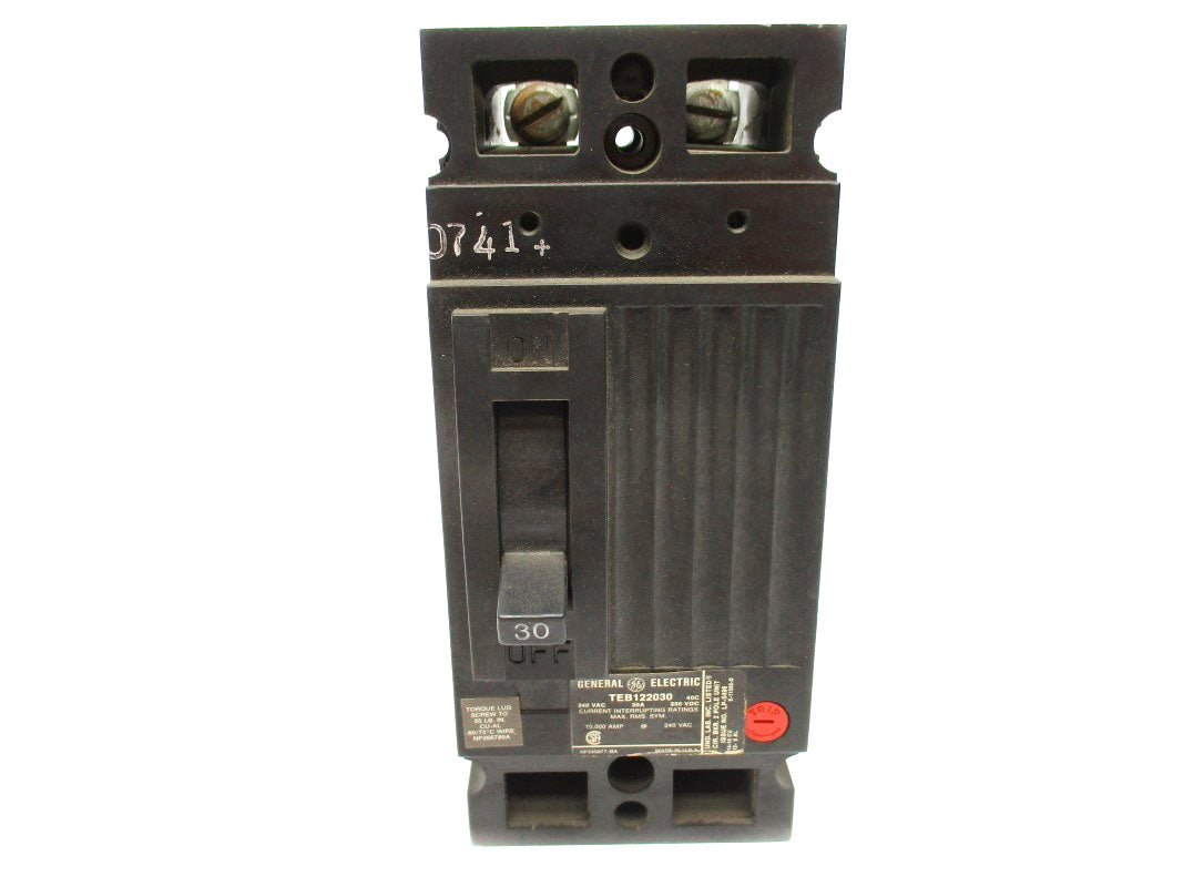 GENERAL ELECTRIC TEB122030 240VAC 30A UNMP