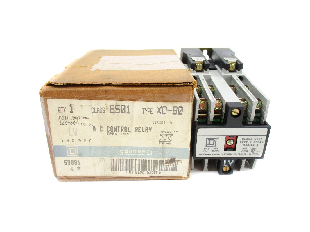 SQUARE D 8501XO80 SER. A 110/120V 20A NSMP