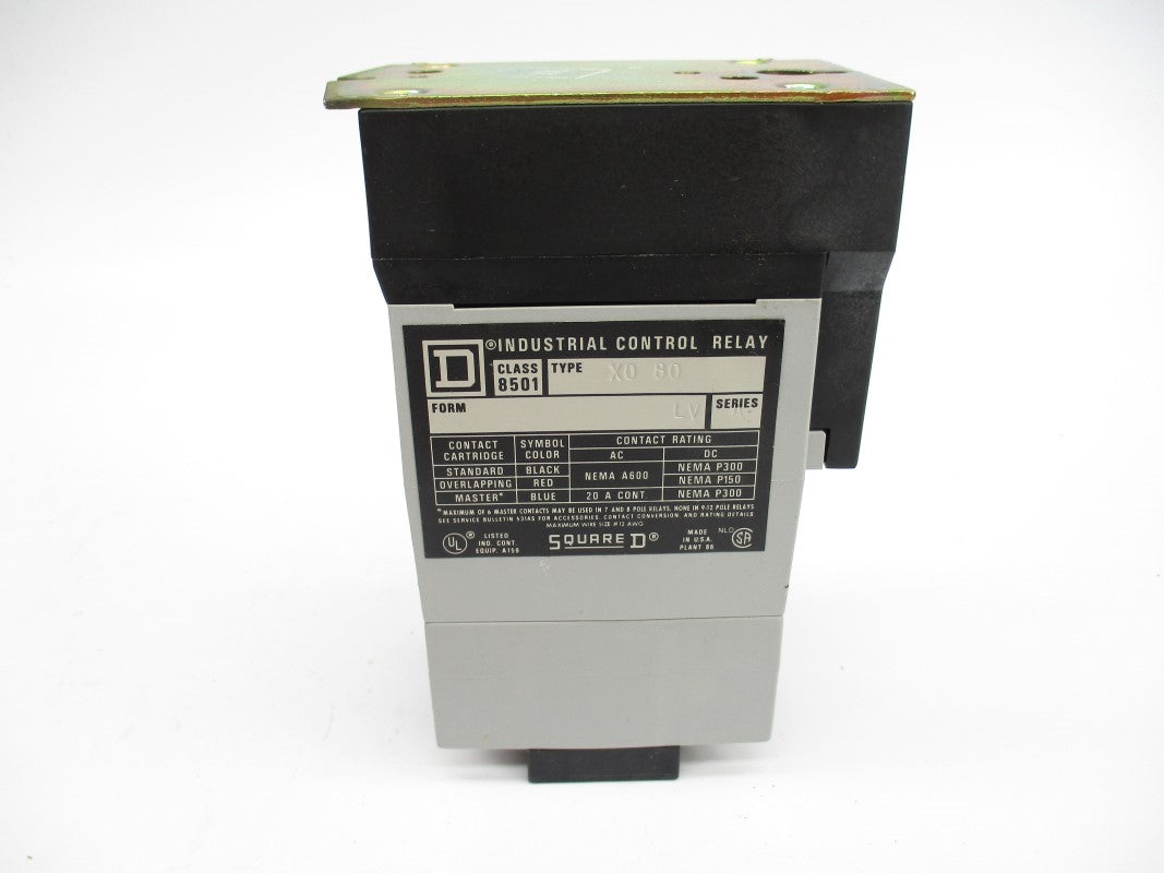 SQUARE D 8501XO80 SER. A 110/120V 20A NSMP