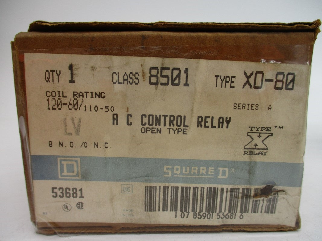 SQUARE D 8501XO80 SER. A 110/120V 20A NSMP