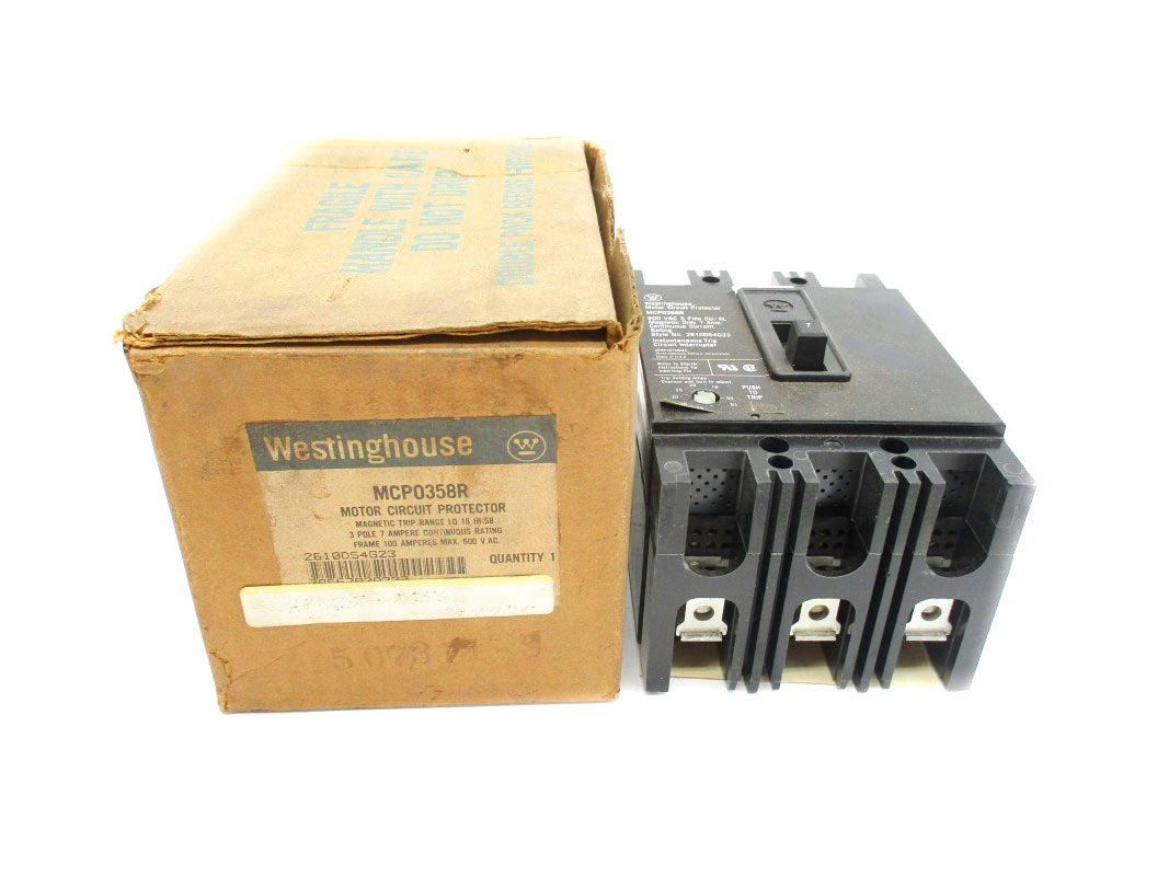 WESTINGHOUSE MCP0358R 600VAC 100A NSMP