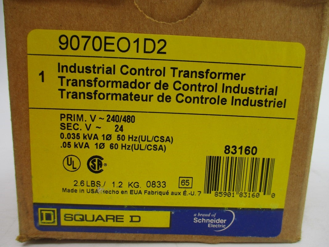 SQUARE D 9070EO1D2 240/480V NSMP