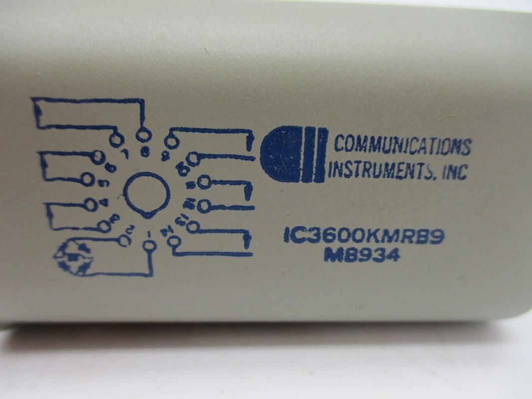 COMMUNICATIONS INSTRUMENTS IC3600KMRB9 NSNP