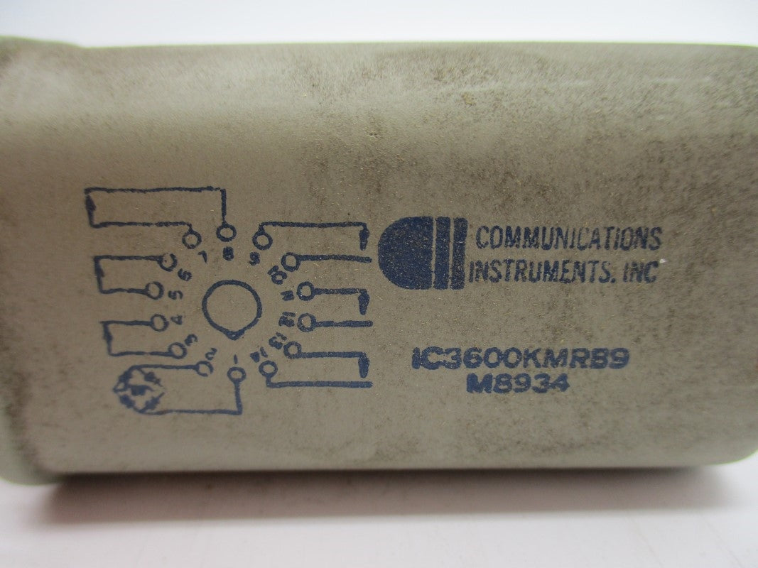 COMMUNICATIONS INSTRUMENTS IC3600KMRB9 UNMP