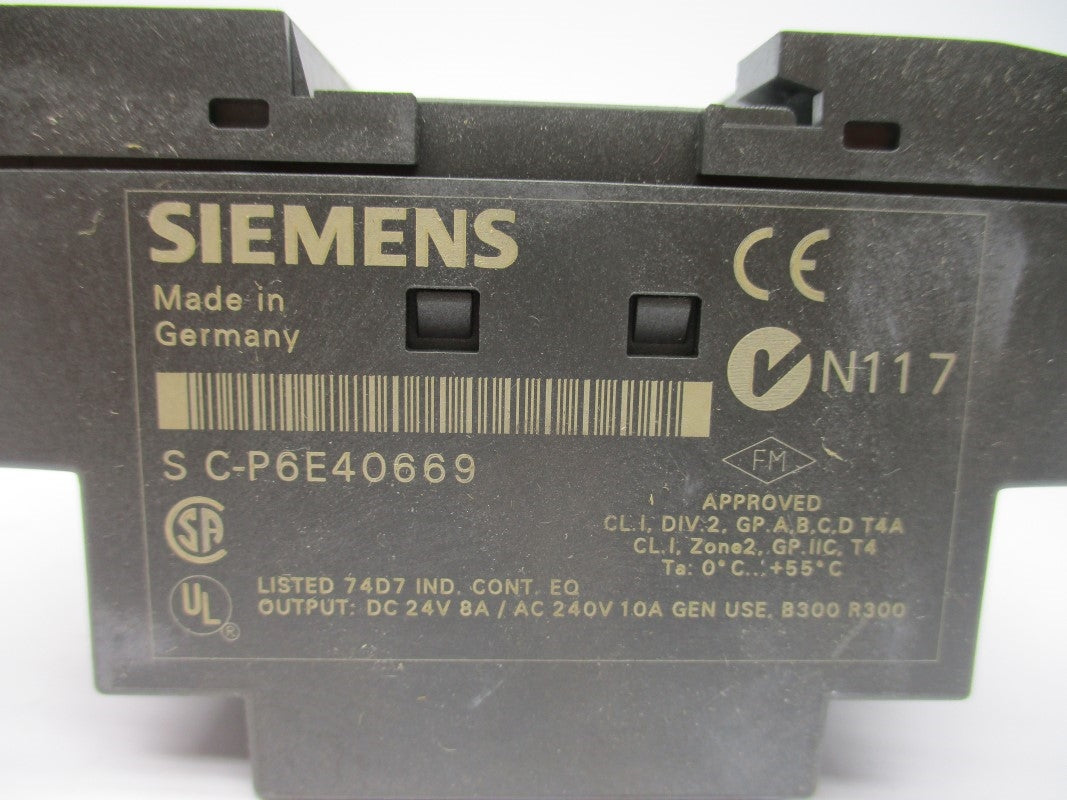 SIEMENS 6ED1052-2FB00-0BA3 115-240VAC/DC 10A NSNP