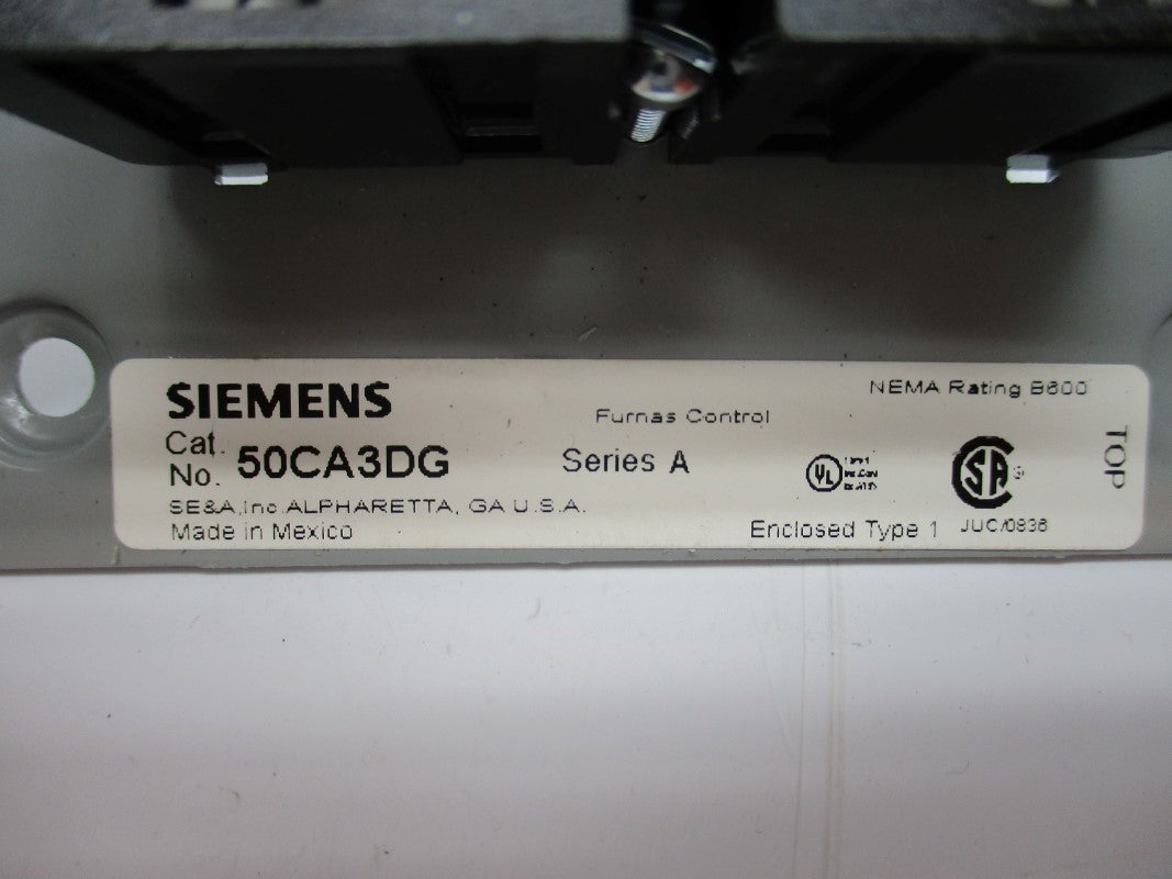 SIEMENS 50CA3DG SER. A NSNP