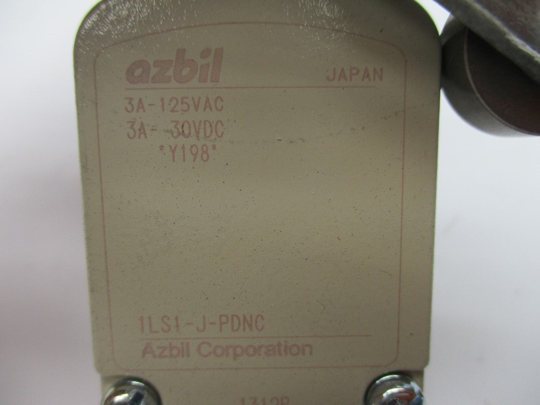 AZBIL 1LS1-J-PDNC 125VAC 3A NSNP