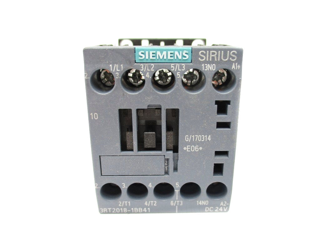 SIEMENS 3RT2018-1BB41 24VDC 22A NSNP