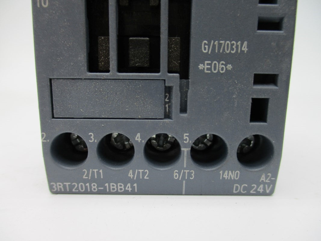 SIEMENS 3RT2018-1BB41 24VDC 22A NSNP