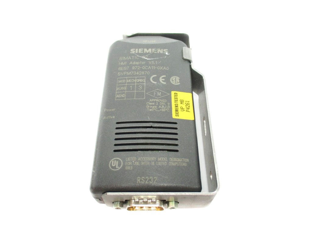 SIEMENS 6ES7972-0CA11-0XA0 UNMP