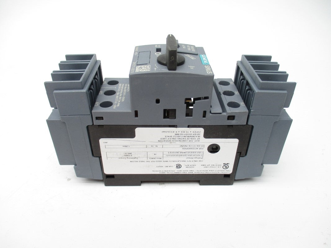 SIEMENS 3RV2711-0ED10 277VAC 0.4A NSNP