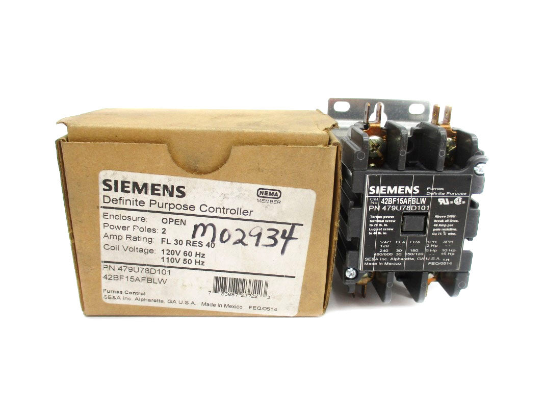 SIEMENS 42BF15AFBLW 110/120V 40A NSMP