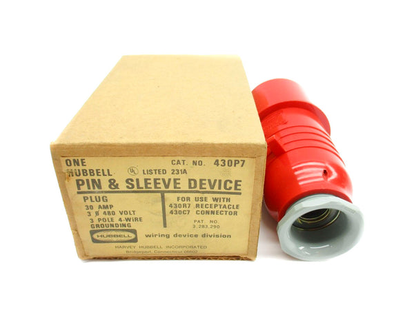 HUBBELL 430P7 480V 30A NSMP