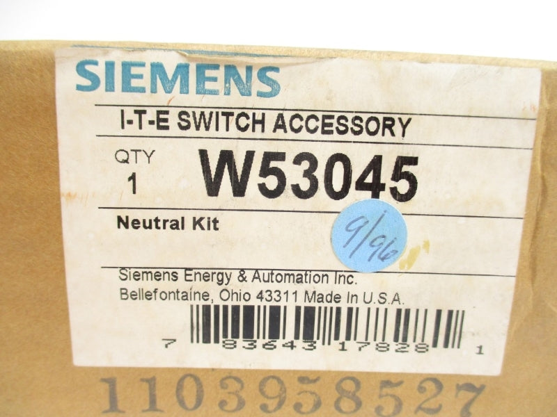 SIEMENS W53045 NSMP