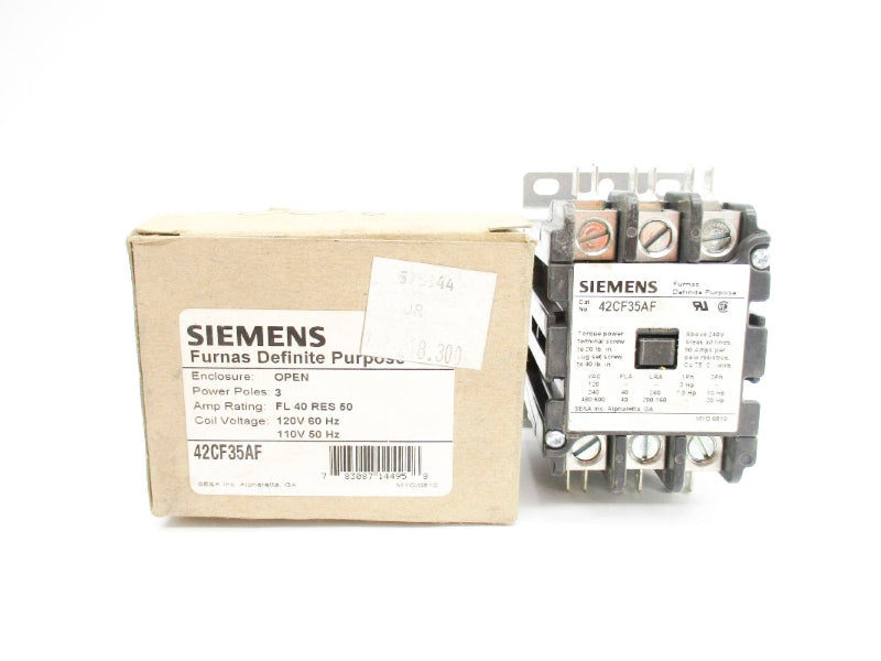 SIEMENS 42CF35AF 110/120V 50A NSMP