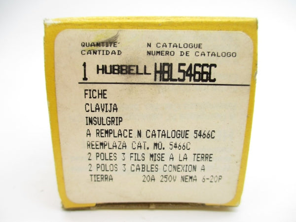 HUBBELL HBL5466C 250V 20A NSMP