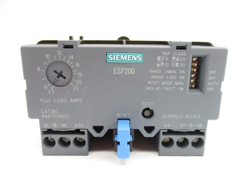 SIEMENS 48ATD3S00 600VAC 5.5-22A NSMP